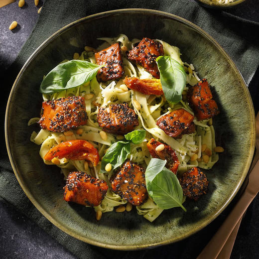 MM 山姆 FOPPEN荷兰进口馥烹熏烤大西洋三文鱼丁 450g（150g*3） 商品图3