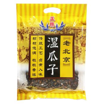 正林湿瓜子380g/袋西瓜子坚果3童年怀旧休闲零食（新老包装随机发放） /休闲食品 /坚果炒货 /西瓜子 商品图0