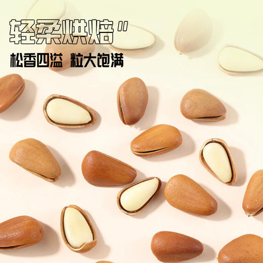 已下架【低温烘焙】三点食分 大颗粒开口松子 500g/罐 松香四溢 商品图4