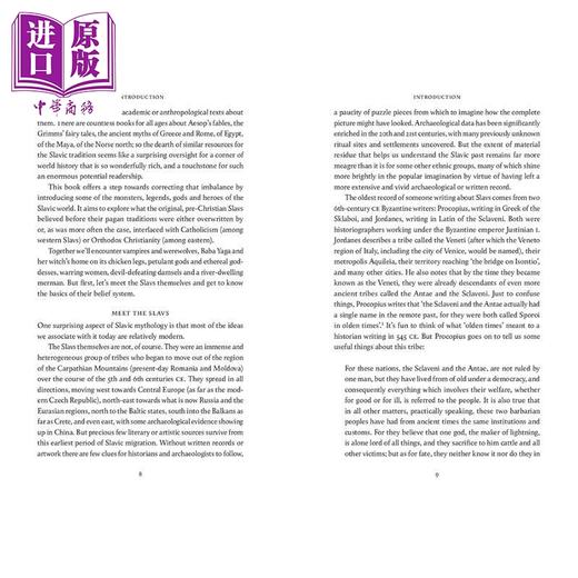 【中商原版】The Slavic Myths 进口艺术 斯拉夫神话 T&H 商品图4