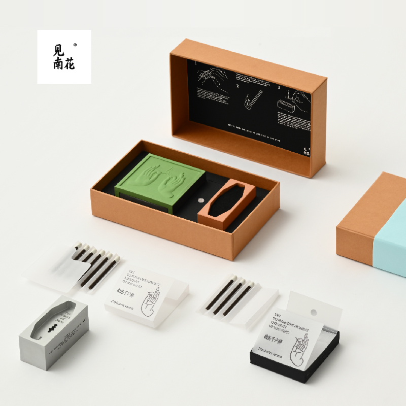 见南花·火柴线香礼盒生日伴手礼物室内冥想持久助眠香氛