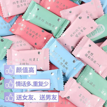 阿鸣哥 混合薄荷糖600g薄荷糖清凉情话喜糖糖果清新口气休闲零食圈圈糖 /休闲食品 /糖果 /薄荷糖 商品图5