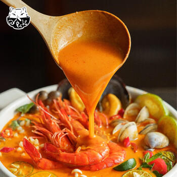 日食记火锅底料200g泰式椰香冬阴功汤料酸辣汤酱包关东煮汤料海鲜调料包 /粮油调味 /调味品 /火锅底料/蘸料 商品图4