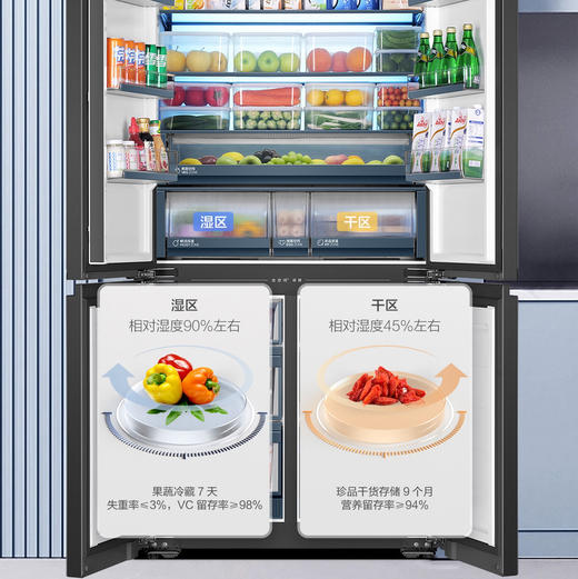 海尔（Haier）冰箱 BCD-623WLHTD2BGWU1 商品图6