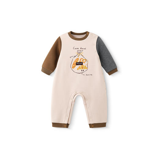 英氏婴儿衣服抗菌秋冬抗静电保暖男童女童连身衣新款冬季儿童衣服 商品图4