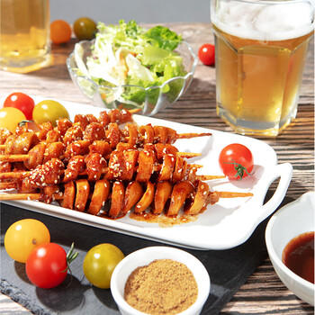 来伊份烤面筋卷118g 烤面筋辣条休闲零食即食小吃怀旧办公室独立包装 /休闲食品 /豆干/素食零食 /辣条/面筋制品 商品图2