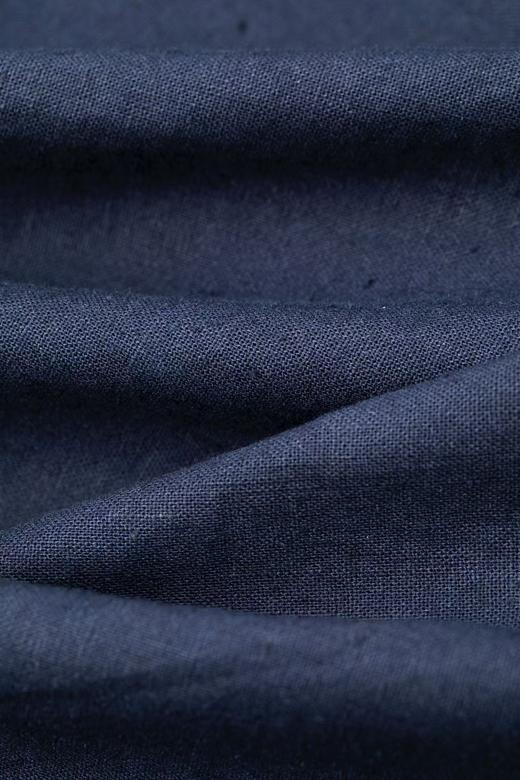 现货现发【棉麻七分袖上衣】百分百亚麻面料，酵素染色工艺，德隆的棉麻面料，自然工艺，天然纯净，超长落肩设计，袖子微喇开叉花瓣袖，遮手臂肉，手臂肉肉多一定要入手 商品图7