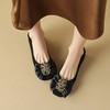 【预售5天】法式通勤水钻蝴蝶结浅口单鞋女新款复古方头中粗跟玛丽珍NDXC&7011 商品缩略图4