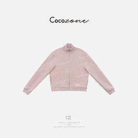 COCO ZONE 刘一一【100棉】立领拉链纯色长袖运动风外套CD2A1453