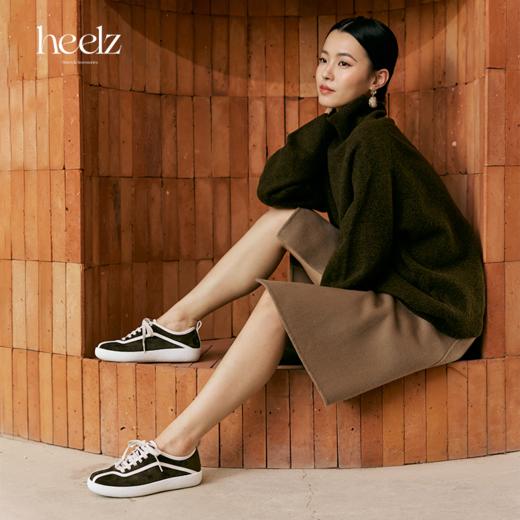 heelz设计师手工鞋履 ｜蛋壳底羊翻毛皮时装运动鞋 3.5 公分 商品图2