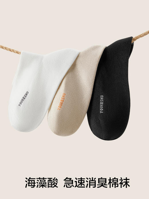 【好奇博士专属】有棵树袜子情侣男女款中筒袜短袜吸汗透气长袜四季款海藻消臭-女款 商品图4