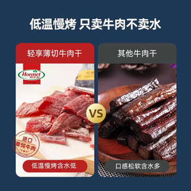荷美尔（Hormel）轻享薄切牛肉干（咸香+辣味+黑椒各2包）35g*6袋（临期剩余5月
） /休闲食品 /肉类零食 /牛肉类
