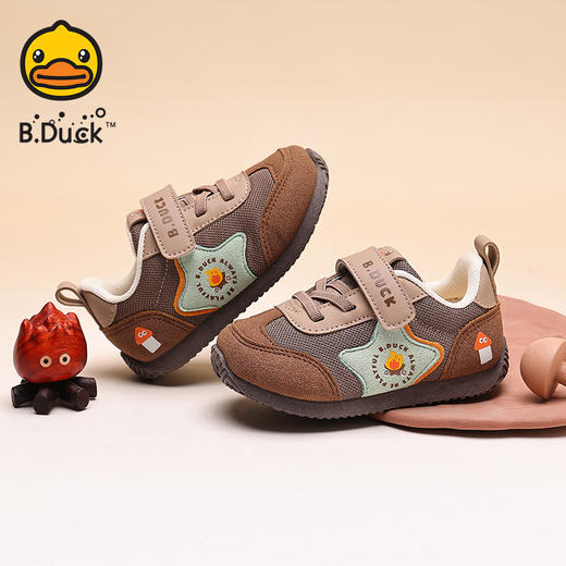 B.Duck小黄鸭童鞋春秋透气软底阿甘鞋22-31 B3686914 商品图7