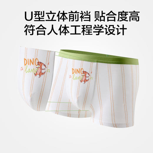 MM 山姆 Member's Mark 精梳棉男童平角裤 5条装 商品图5