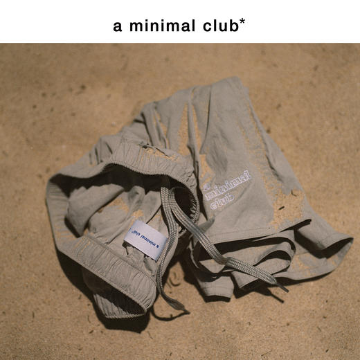 a minimal club户外轻薄印花短裤夏季运动宽松四分裤男AM55TR01 商品图4