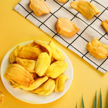 榙榙菠萝蜜果干200g/袋 越南进口网红蔬果干 儿童零食 办公室休闲小吃 /休闲食品 /蜜饯果干 /菠萝蜜干 商品图5