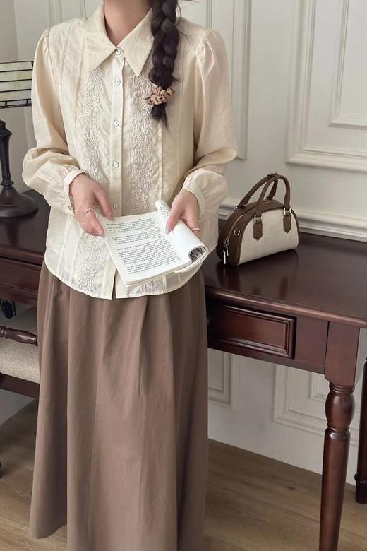 LNNNS 日系立领休闲简约衬衣 20936 商品图2