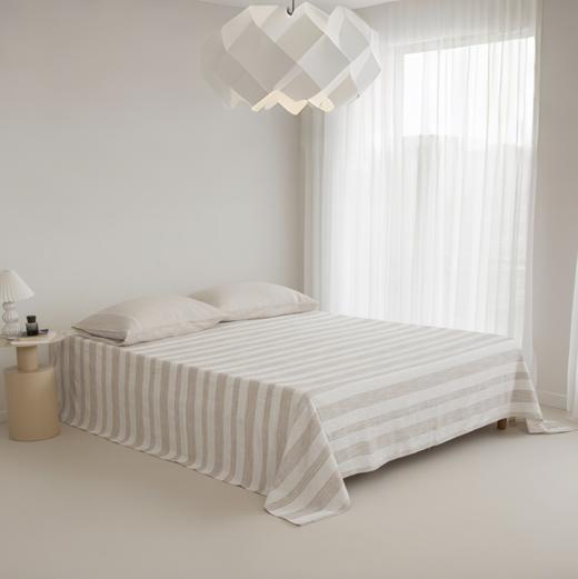 1.5米单人纯棉老粗布床单透气亲肤四季通用 商品图4