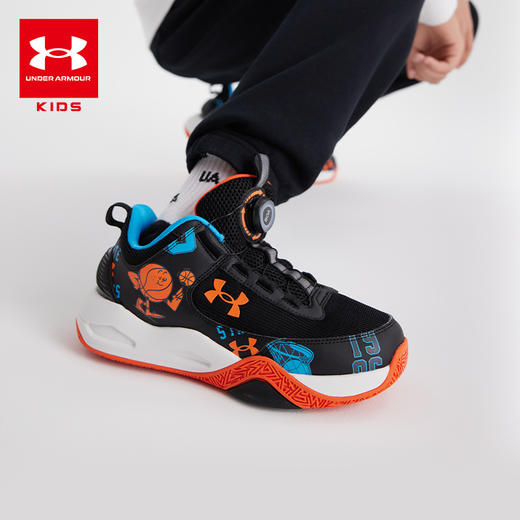 【12月-特惠福利-品牌直发】Under Armour安德玛 男女童新款四季可穿篮球鞋2431208 商品图3