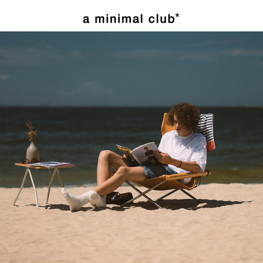 a minimal club简约纯棉夏季透气T恤美式休闲短袖男AM55TE02 商品图0