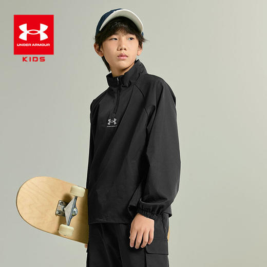 【12月-特惠福利】Under Armour安德玛儿童25秋季新款梭织外套251122514超低折扣 商品图0