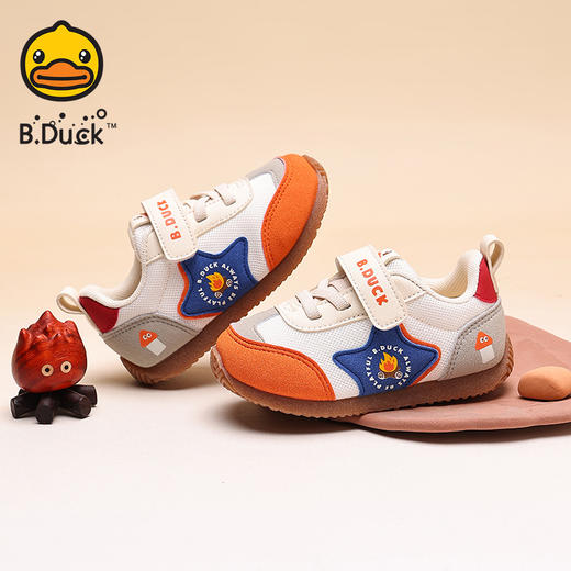 B.Duck小黄鸭童鞋春秋透气软底阿甘鞋22-31 B3686914 商品图5