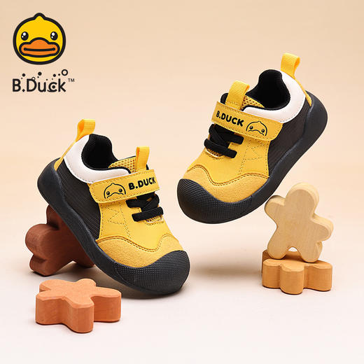 B.Duck小黄鸭童鞋春秋防滑透气学步鞋18-24 B3686917 商品图7