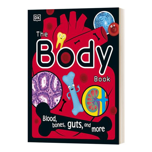 英文原版 The Body Book 身体之书 精装 启蒙儿童早教书 加强孩子抵抗力 身体运作知识 英文版 进口英语原版书籍 商品图1