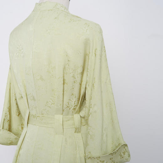 吉祥衣家新中式国风夏新款裙子气质显瘦修身女装假日诗篇连衣裙 商品图4