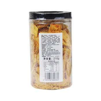 无名小卒 脆锅巴(原味)210g*4罐 酥脆薯片办公室休闲零食  /休闲食品 /膨化食品 /锅巴 商品图3