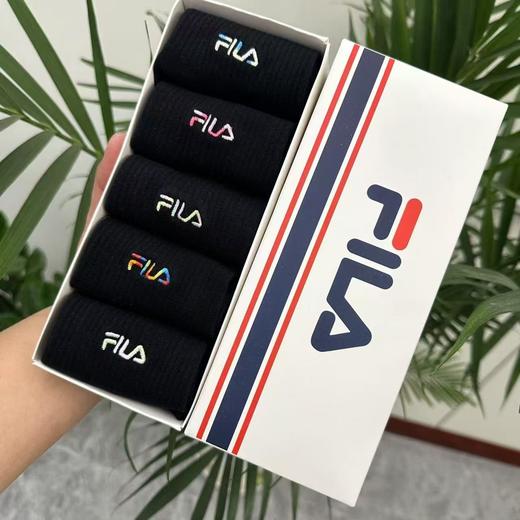 棉线男女同款刺绣中筒运动棉袜 商品图1