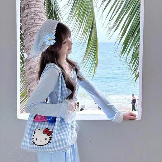 【YW】无忧购kt猫夏天ins风轻便百搭外出卡通手提包上班族通勤百搭休闲包（截单后3-5天发货) 商品图3