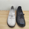 豪行夏季新款24272218真皮休闲平跟复古打孔女鞋凉鞋 商品缩略图1