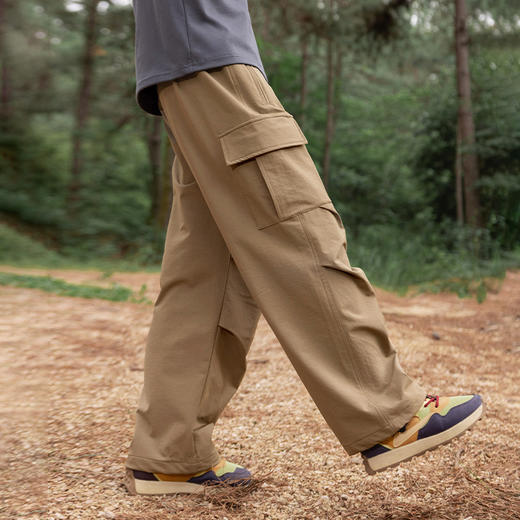 babybody高弹力男童工装裤春秋款2025新款帅气大男孩儿童裤子秋季 商品图2