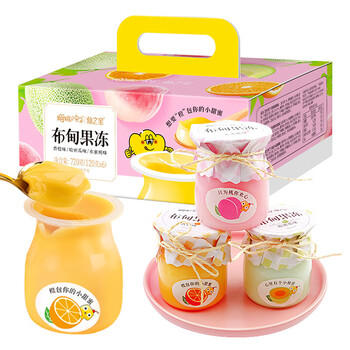 樱桃小丸子果冻儿童零食大礼包布甸丁 120g*6杯 蒟蒻休闲零食品解馋生日礼物 /休闲食品 /果冻/布丁 /果冻 商品图4