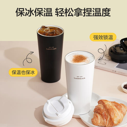 乐扣乐扣（LOCK&LOCK）保温杯水杯陶瓷覆层内胆咖啡杯LHC3414 商品图3