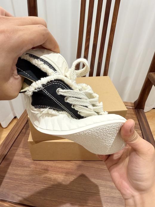 拉毛苏饼干帆布鞋厚底超轻防滑鞋底 商品图14