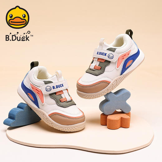 B.Duck小黄鸭童鞋春秋软底百搭步前鞋15-25 B3686940 商品图6