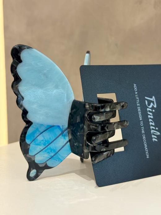 Binailu·比奈鹿蝴蝶醋酸 抓夹邓紫棋赵露思同款 商品图9