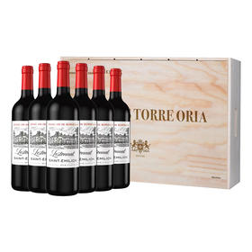 法国原瓶进口 莱斯纳特红葡萄酒13度750ml*6 法国波尔多-圣埃美隆产区AOP级