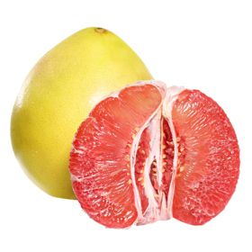 新鲜水果  清甜爆汁 科迪亚红心柚子 1枚 （每枚2.4~2.6斤左右）