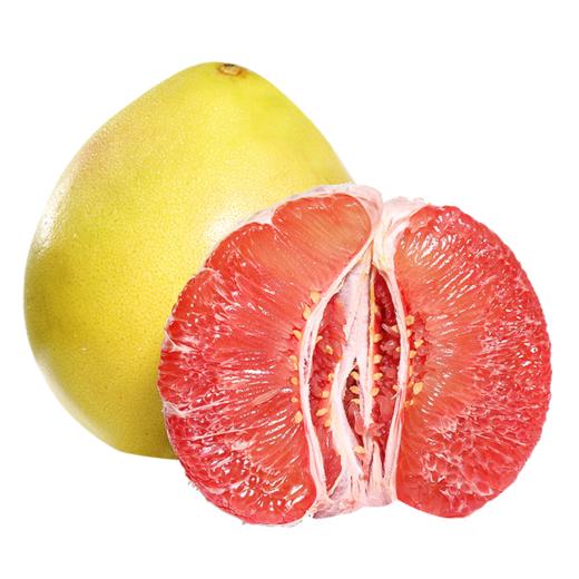 新鲜水果  清甜爆汁 科迪亚红心柚子 1枚 （每枚2.4~2.6斤左右） 商品图0