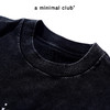 a minimal club炒雪花做旧字母T恤夏潮牌vintage短袖T恤AM55TE11 商品缩略图4