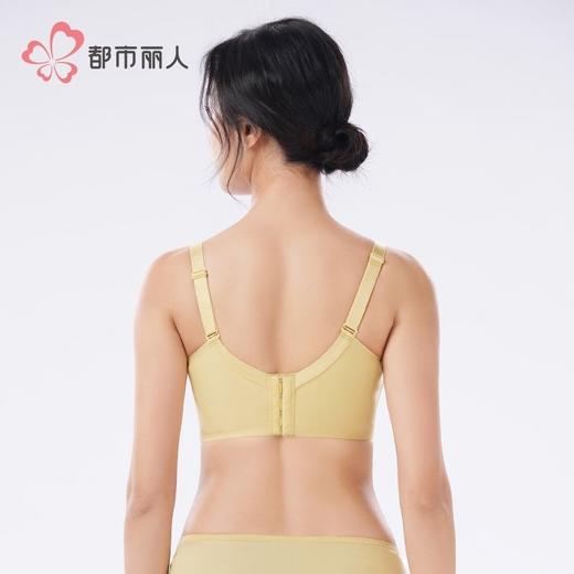 都市丽人蕾丝内衣塑身内衣无调整型文胸树脂胶圈四排四扣LJH2H2 商品图3