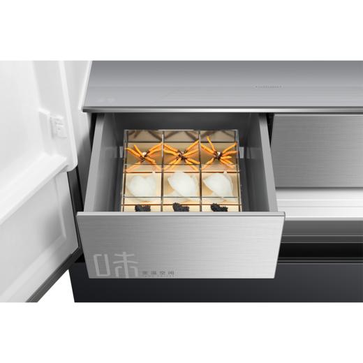 美的冰箱(203009) BCD-502WUFGPM 云海灰 商品图5