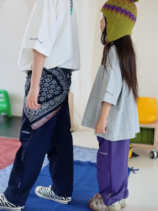 【可配全家福的速干T】2025夏季原创男女儿童T恤！大版廓形简约字母凉感速干户外防晒短袖！ 商品图2