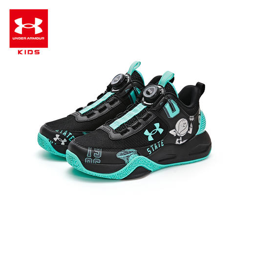 【12月-特惠福利-品牌直发】Under Armour安德玛 男女童新款四季可穿篮球鞋2431208 商品图0