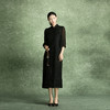 吉祥衣家中式国风高定真丝裙子气质显瘦修身女装空蒙月转廊连衣裙 商品缩略图1