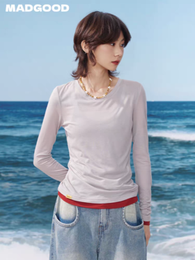 马得工地/MDGDCX252336/假两件亲肤长袖打底