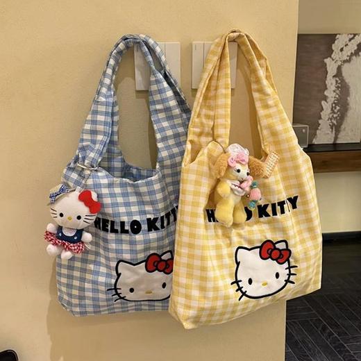 【YW】无忧购kt猫夏天ins风轻便百搭外出卡通手提包上班族通勤百搭休闲包（截单后3-5天发货) 商品图2